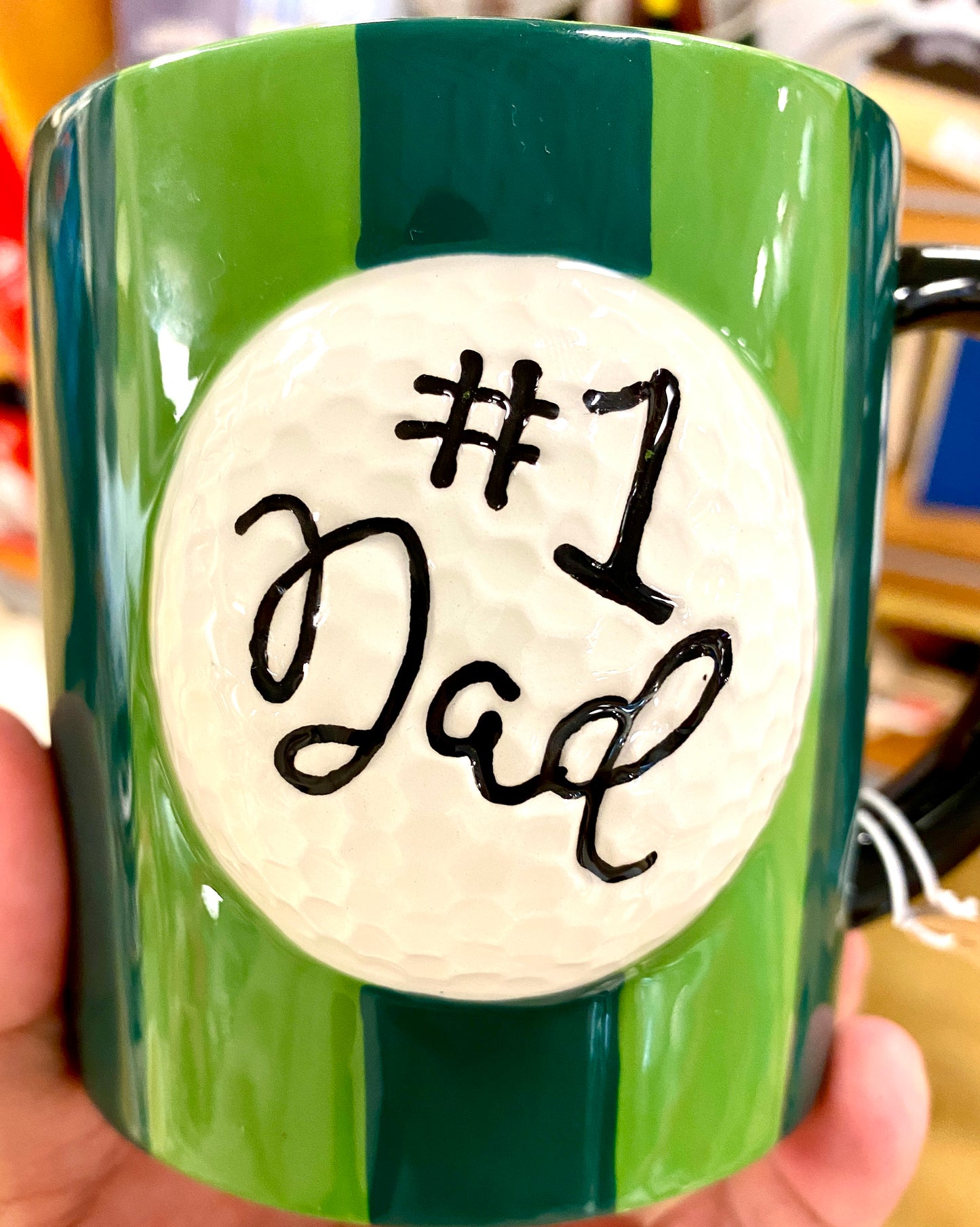 #1 Dad Golf Mug