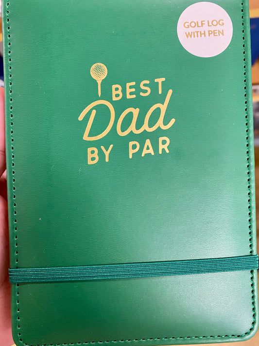 Best Dad by Par - Golf Notepad