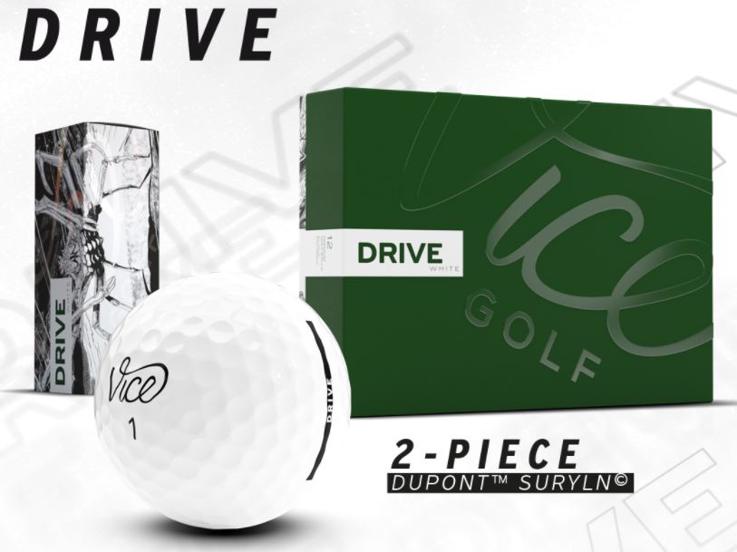 Vice Drive Golf Balls - Grizz Golf Edition
